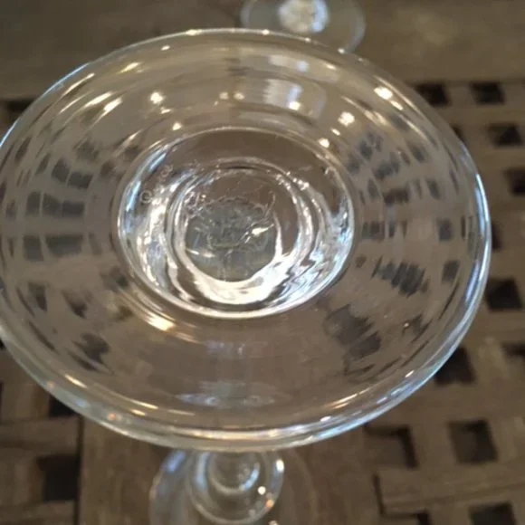 Simon Pearce pair of glass candlesticks - Picture 4 of 6